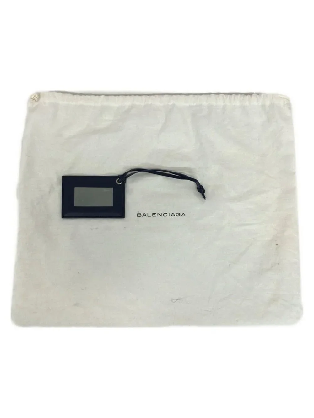 Balenciaga Clutch Navy Quilted Leather